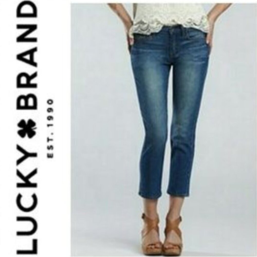 Lucky Brand Lola Ankle Crop Jeans - 12/31
